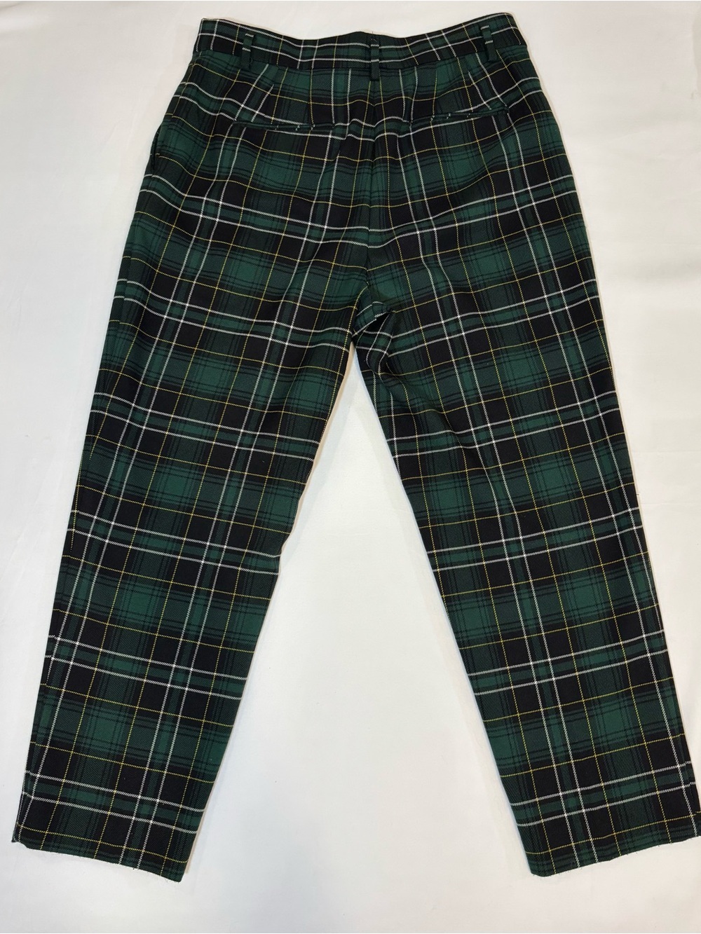 Ann Taylor Green Plaid Women’s Chinos - Picture 7 of 10